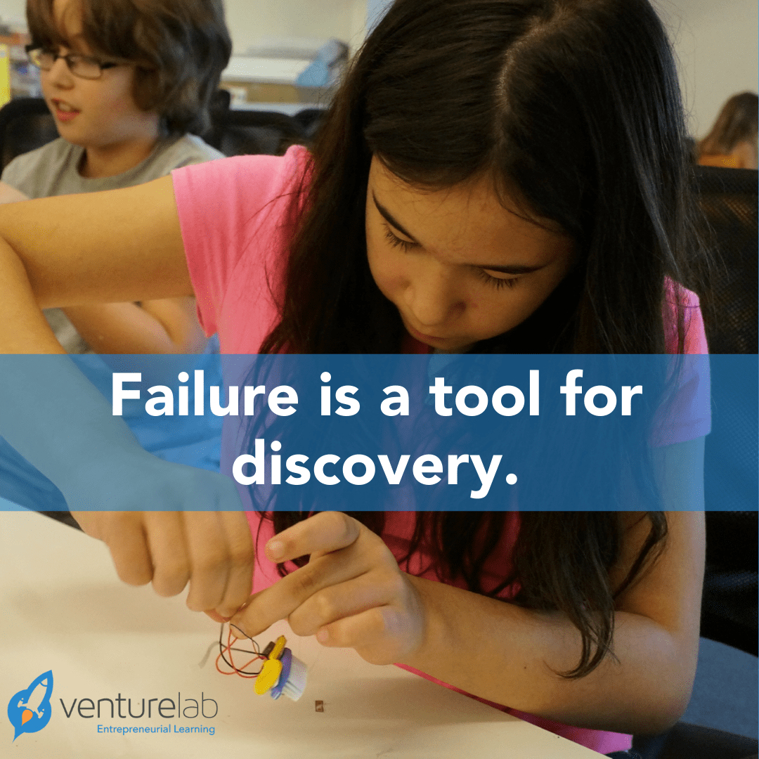 Failure is a tool for discovery