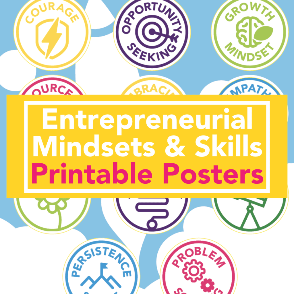 Free printable: VentureLab Mindsets & Skills Posters