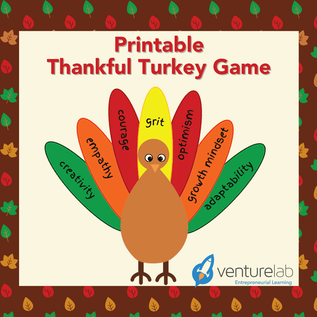 Play the Thanksgiving Thankful Turkey game